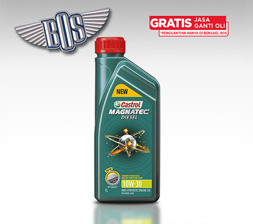 Oli Mobil Magnatec Diesel 10W-30 + Gratis Jasa Ganti Oli & Check-up 02