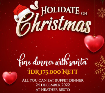  Holidated On Christmas Fine Dinner with Santa