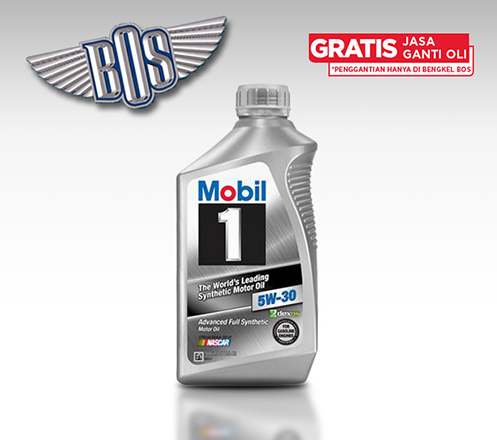 Mobil 1 (5W-30) + Gratis Jasa Ganti Oli & Check-up 02