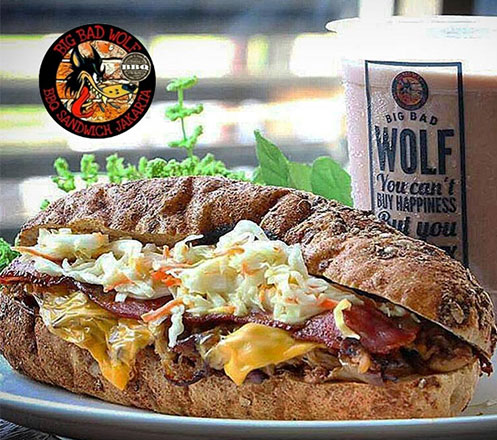 Special Package for 2 Big Bad Wolf BBQ Sandwich