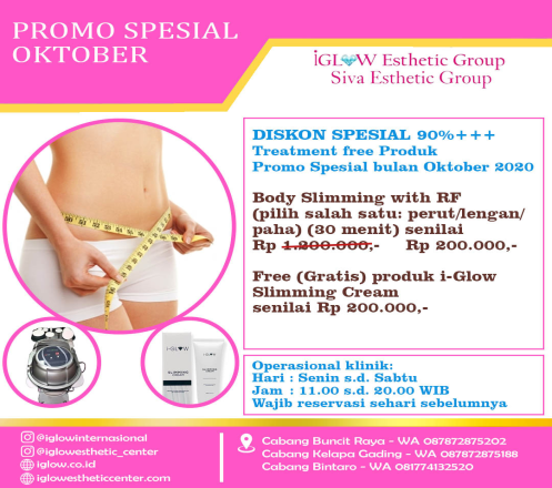 iGLOW Body Slimming with RF by Siva Esthetic