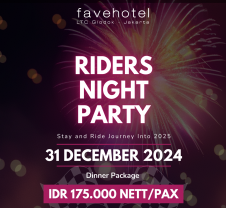  Rider Night Party (Fave Hotel LTC Glodok)