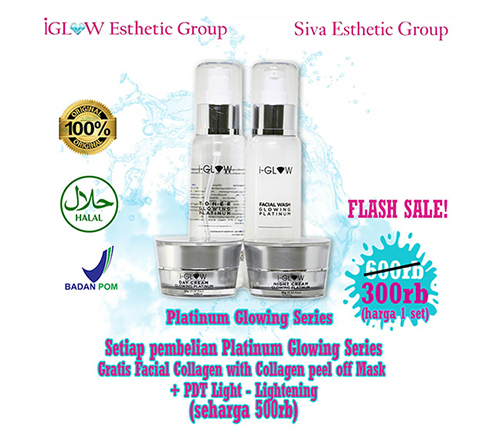 iGLOW Platinum Glowing Series + Treatment by Siva Esthetic