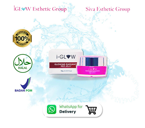 iGLOW Glowing Radiance Red Jelly