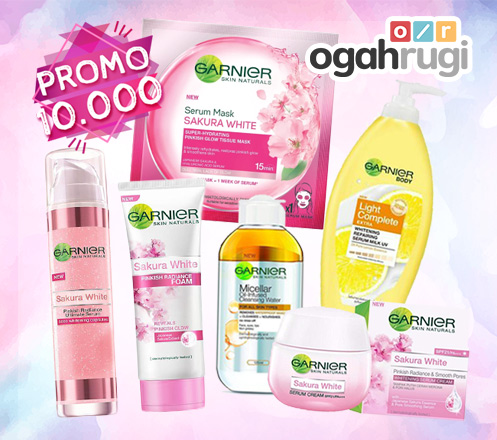 Perawatan Garnier Sakura White Series Hanya Rp 10.000