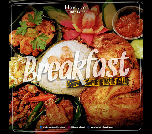 Special -All You Can Eat- Breakfast on Weekend for Two