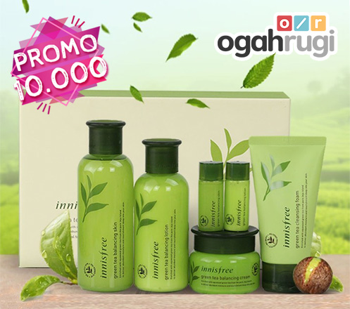 Paket Lengkap Innisfree Green Tea Hanya Rp 10.000