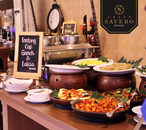 Happy Hour Breakfast at Lotus Restaurant-Grand Savero Bogor