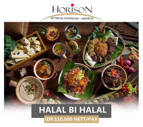 Halalbihalal Buffet at Teratai Restaurant, Horison GP Mega Kuningan