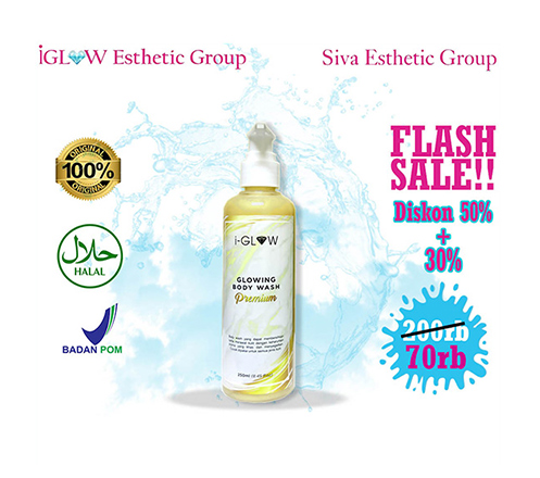 FLASH SALE ! iGLOW Glowing Body Wash