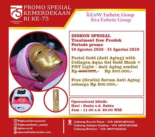 iGLOW Facial Gold (Anti Aging) by Siva Esthetic