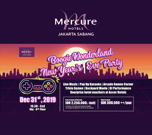 New Years Eve Dinner Package-Mercure Jakarta Sabang