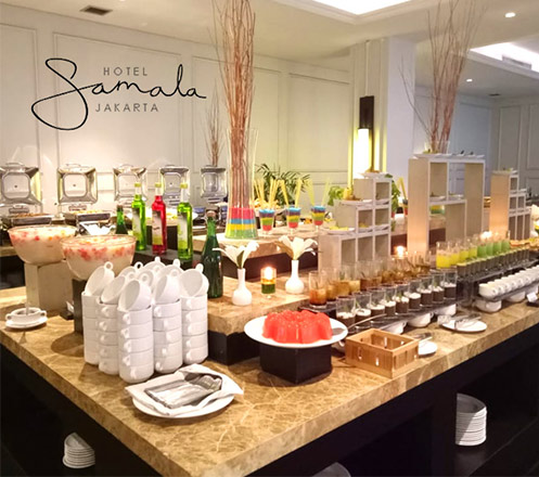 All You Can Eat Breakfast Buffet at Hotel Samala