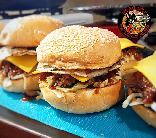 Burger Package for 2 from Big Bad Wolf BBQ