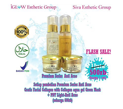iGLOW Premium Series Anti Acne + Treatment by Siva Esthetic